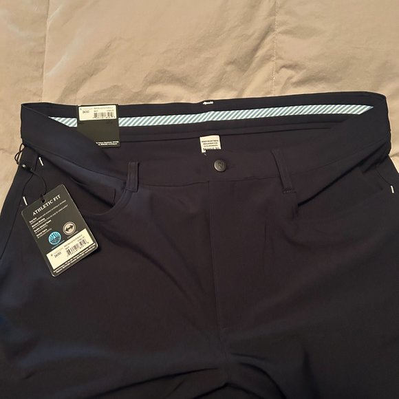 NWT FootJoy Men's Navy 5 pocket pant 34/30 - Picture 3 of 4